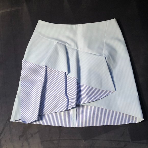 Zara A-line ruffle mini skirt - Picture 3 of 6